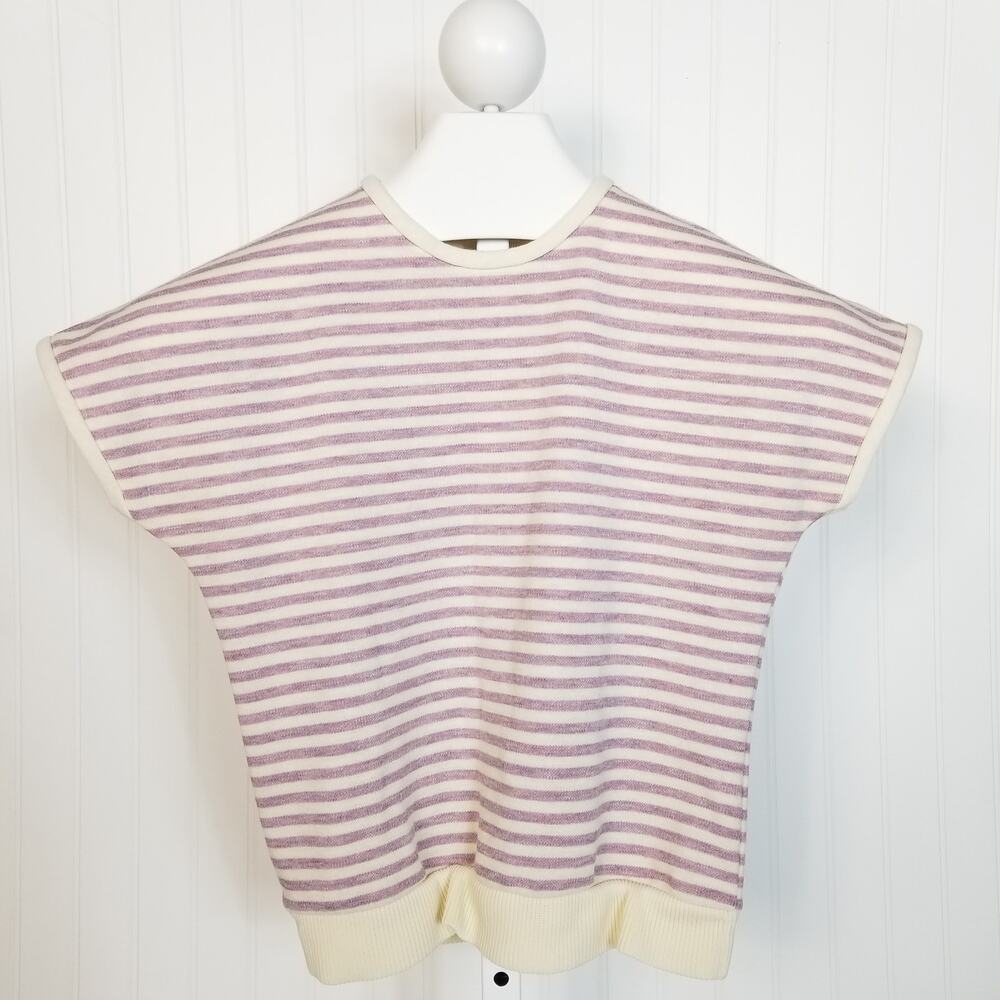Paddle &‎ Saddle Vintage Striped Short Sleeve Top